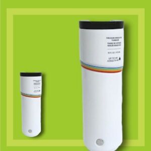 Starbucks 2020 Pride Stainless White Rainbow Insulated Vacuum Tumbler 16oz NEW